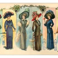 1910-skirts-and-dresses-with-jackets-and-hats