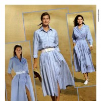 1990s fashion 1990-r0504-striped-chambray-dress-1tra0070