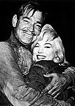 Marilyn Monroe and Clark Gable 1961